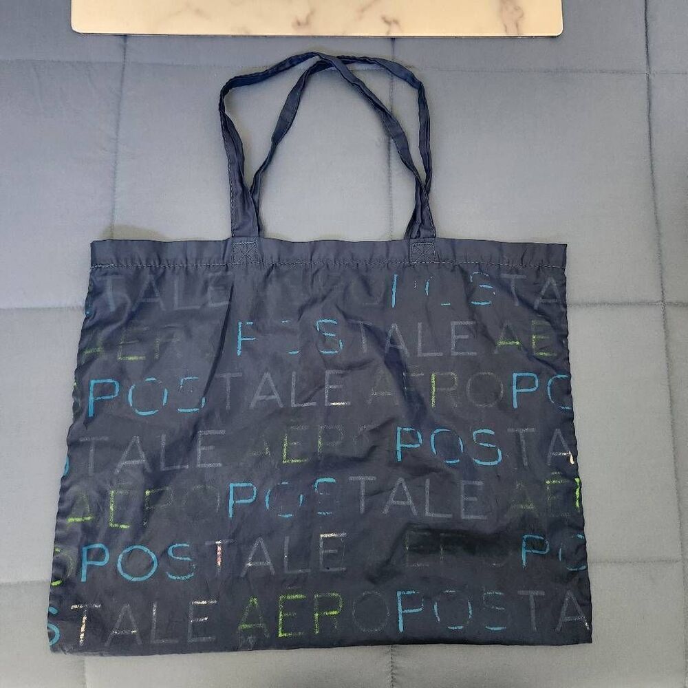 Aeropostale tote navy blue large